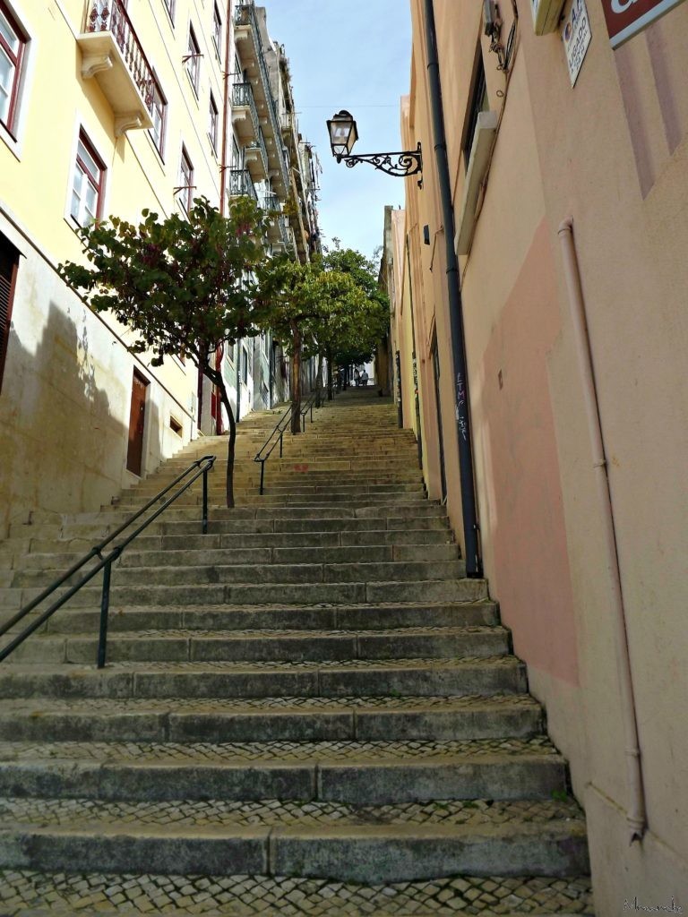 Lisbon, stairs