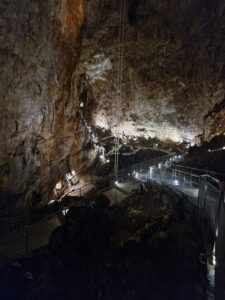 Grotta Giggante stairs